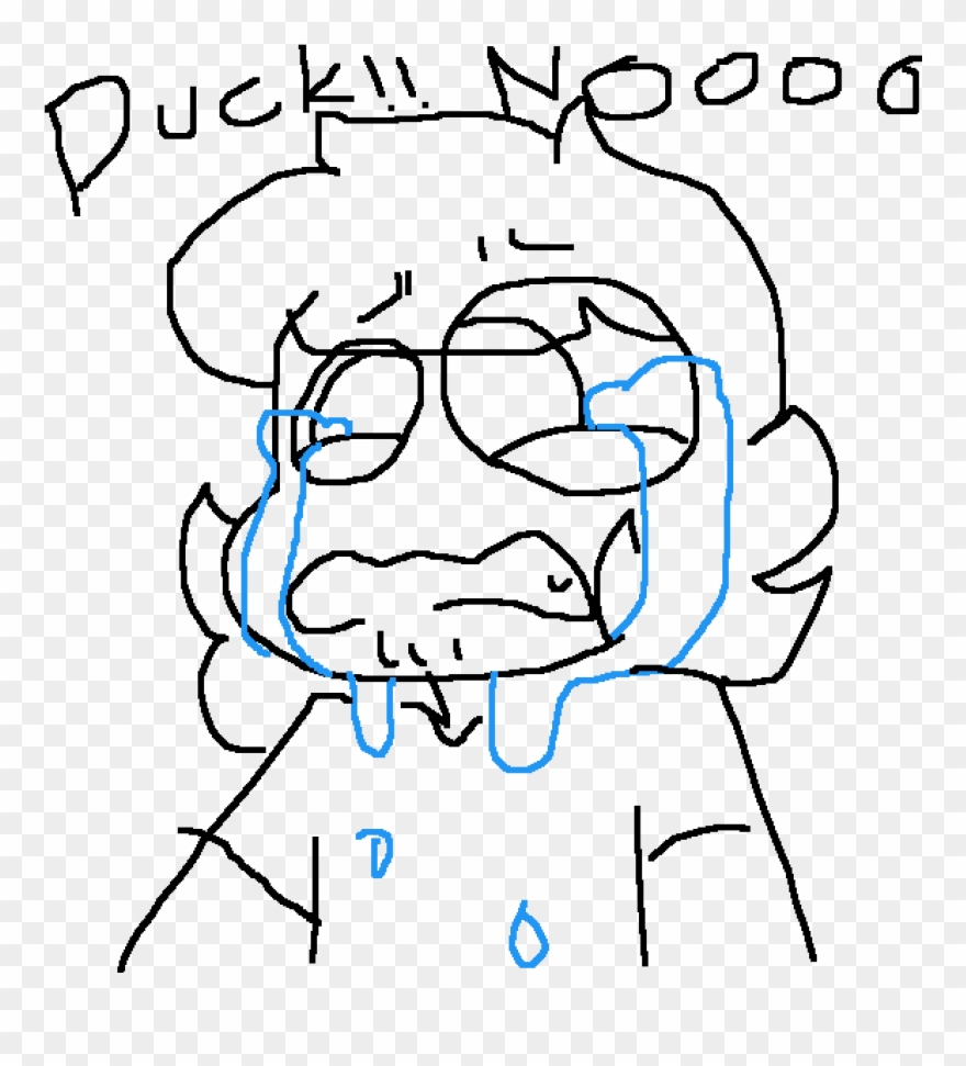 The Walking Dead Reaction - Line Art Clipart