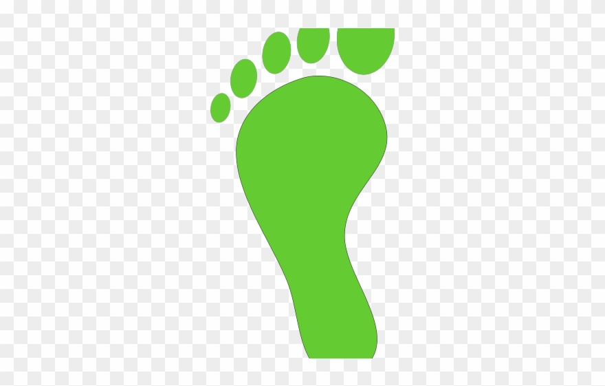 Big Foot Clipart Print - Feet - Png Download