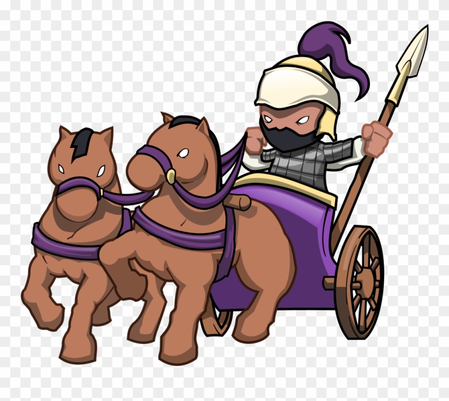 Riot Clipart Free For Download - Chariot Race Clipart - Png Download