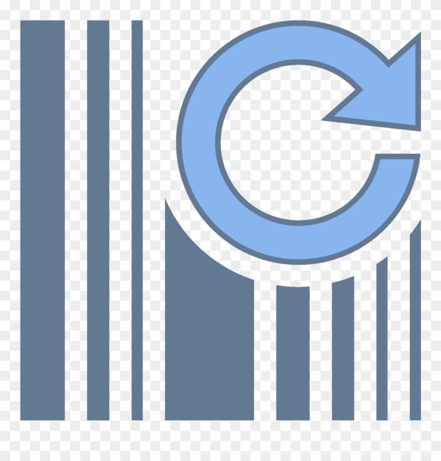 Refresh Barcode Icon - Barcode Clipart
