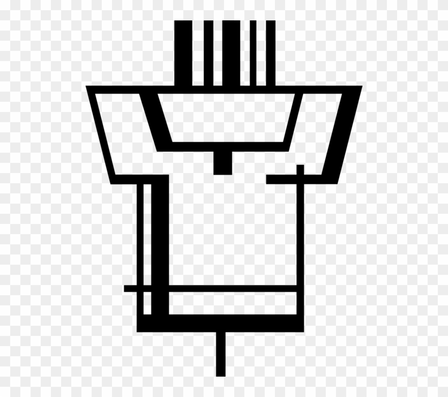 Vector Illustration Of Hand Scanner Scans Universal Clipart