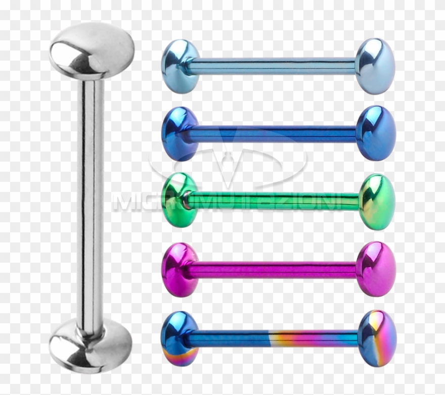 Titanium Discs Barbell Ear - Furniture Clipart
