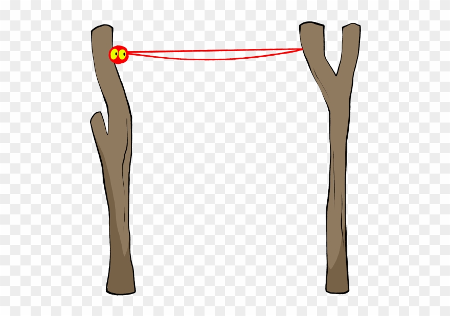 The Spider "shoots" Her First Line Across The Gap, Clipart