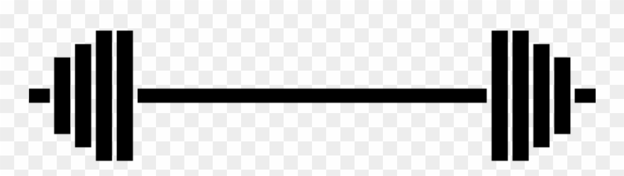 Fitness Clipart Barbell - She Came She Saw She Conquered - Png Download