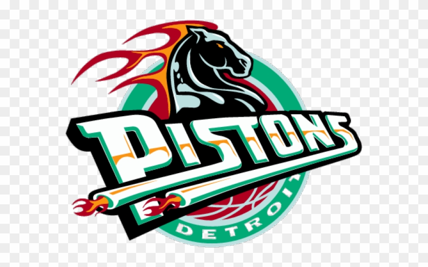 Detroit Pistons Clipart Vector - Detroit Pistons Horse Logo - Png Download