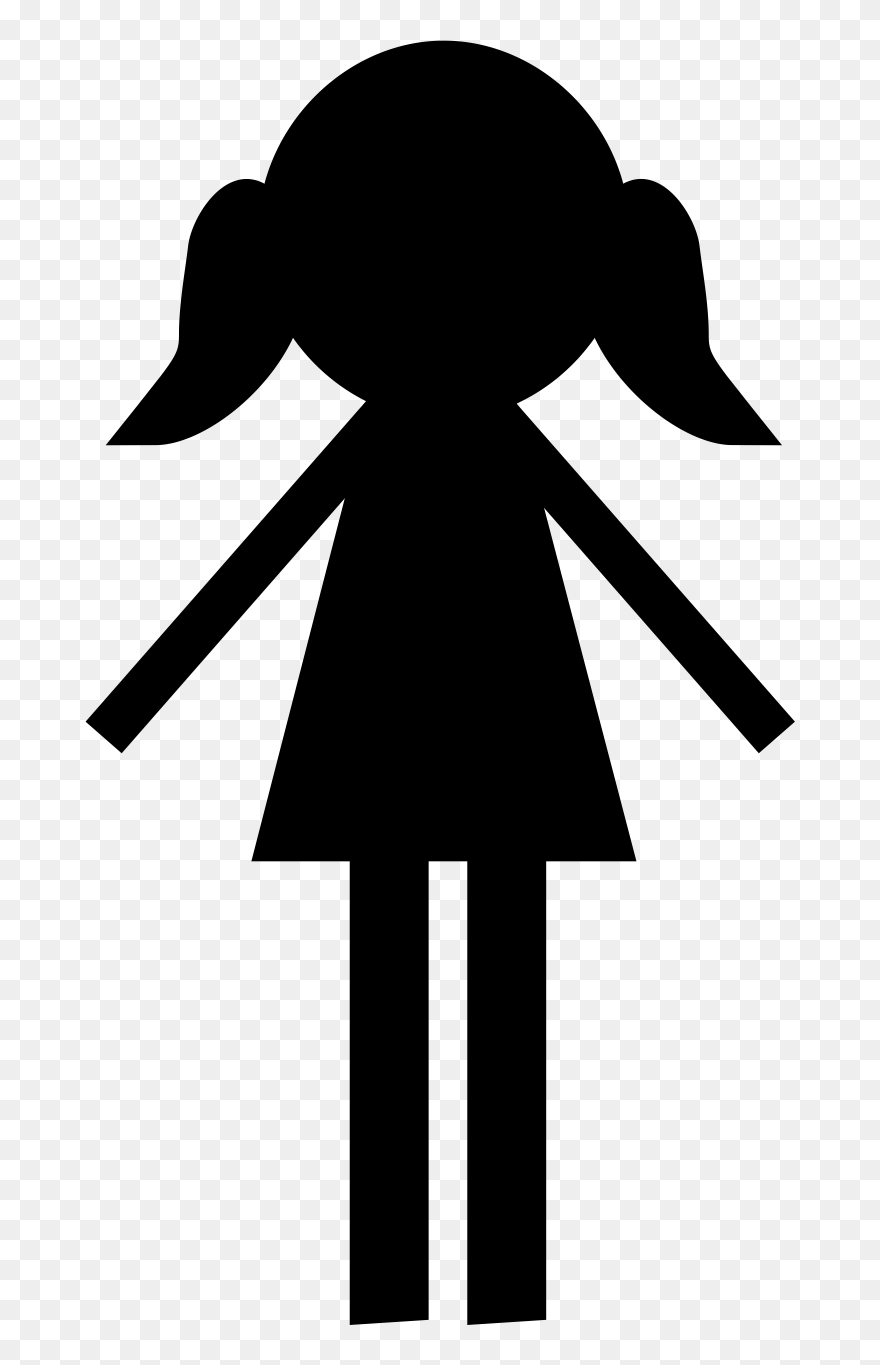 All Photo Png Clipart - Little Girl Silhouette Clipart Transparent Png