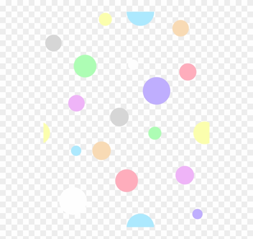Polka Dot Pastel Dance Drawing Watercolor Painting - Pastel Polka Dot Background Clipart