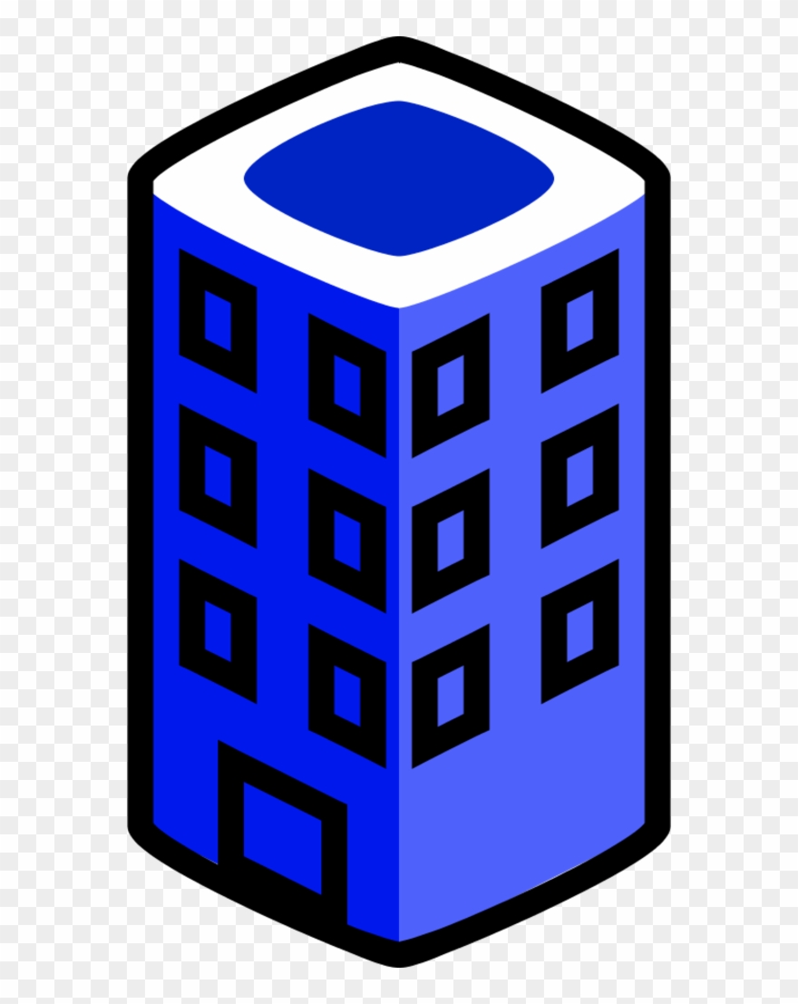 Vector Clip Art - Red Building Clipart - Png Download