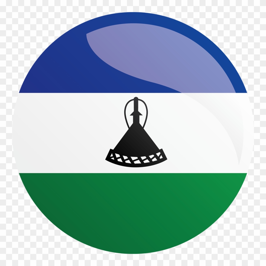 Lesotho Has Been Selected To Develop A Second Compact - Lesotho Flag Circle Clipart