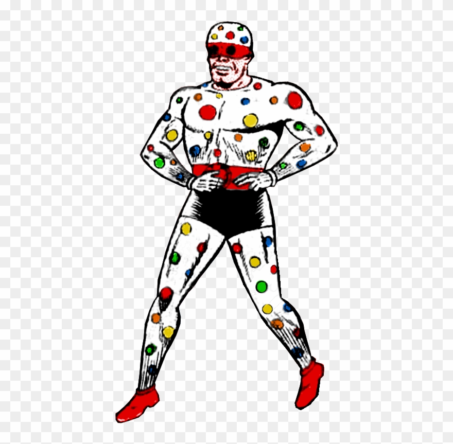 Polka-dot - Batman Clipart