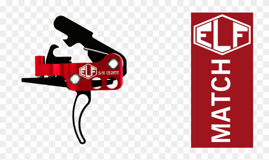 Elftmann Match Drop In Ar 15 Ar10 Trigger - Drop In Match Ar 15 Trigger Clipart