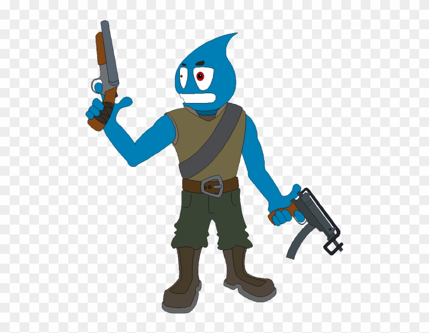 Draw Them Separately Then Splice Them In And Re-scale - Cartoon Clipart