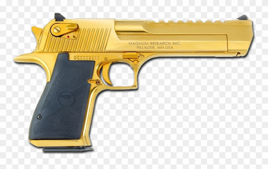 Gun Deagle Golden Deserteagle Gold Weapon - Titanium Gold Desert Eagle Clipart