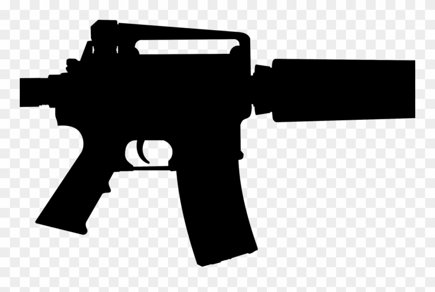 Free Ar 15 Guns Cliparts, Download Free Clip Art, Free - Windham Weaponry R16m4ftt - Png Download