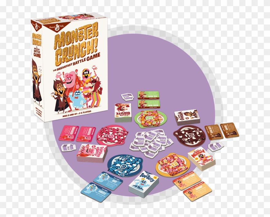 Monster Crunch The Breakfast Battle Game Clipart