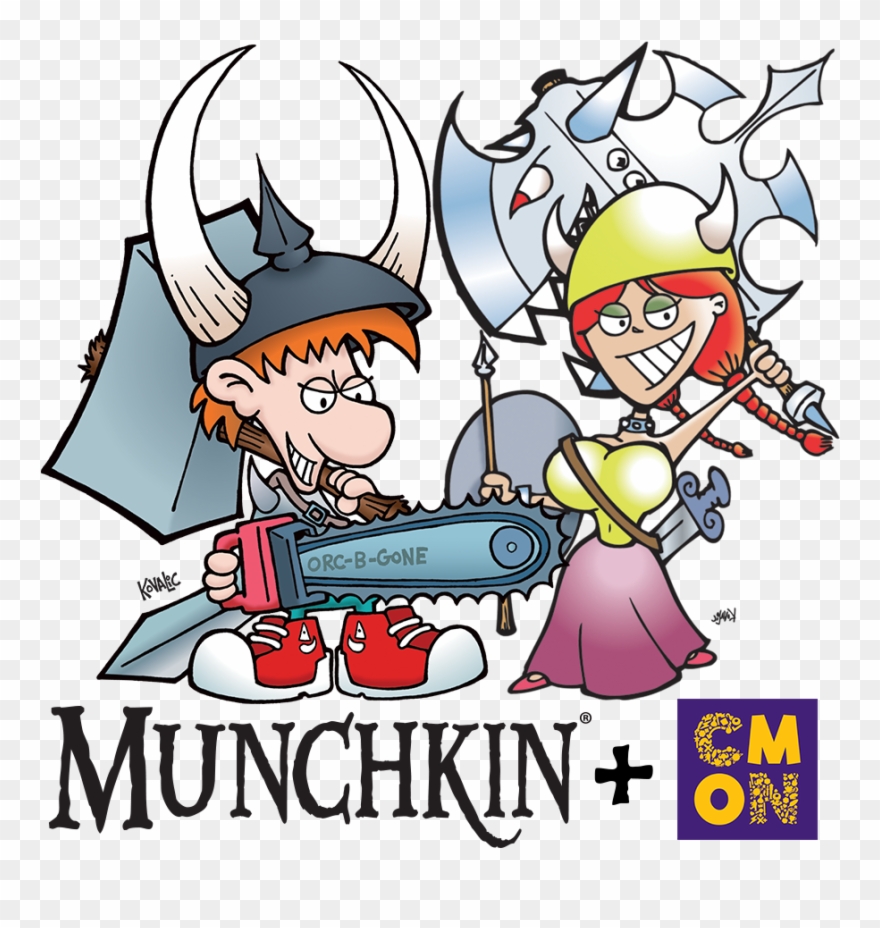 Cmon And Steve Jackson Games Partner For Munchkin Board - Steve Jackson And Cmon Clipart