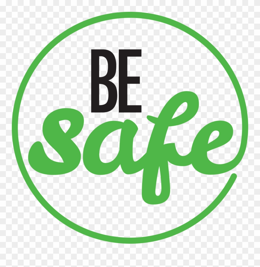 Stop Sign Think Image Besafe Logo Colour - Safe Logo Clipart
