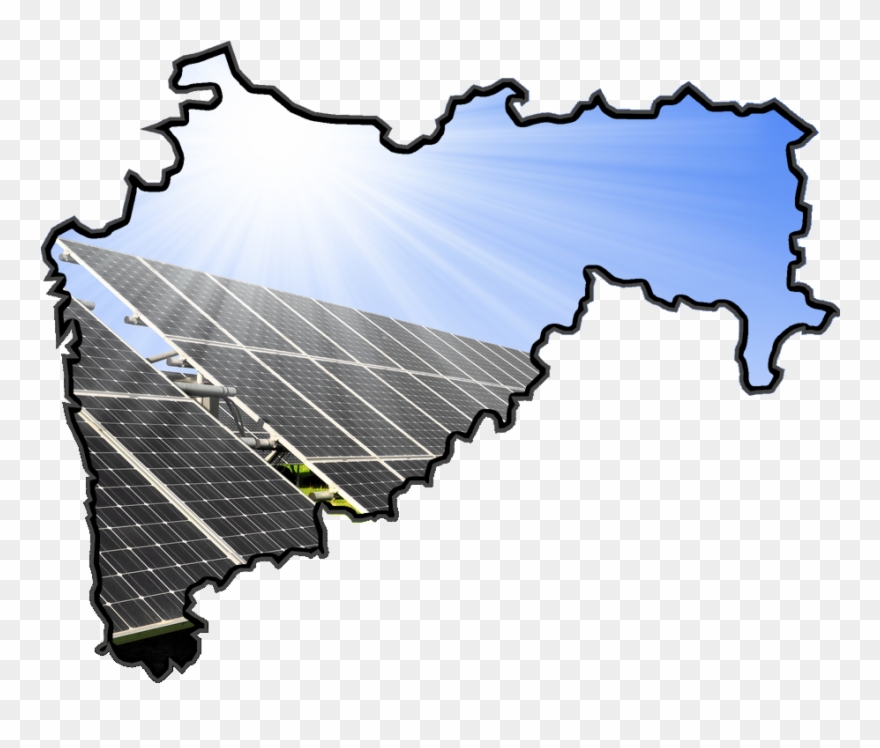 Solar Panel Manufacturer - Map Of Maharashtra Clip Art - Png Download