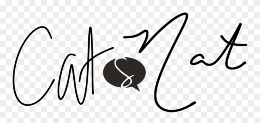 Cat Clip Art Black And White Home Cat Nat - Cat And Nat Logo - Png Download