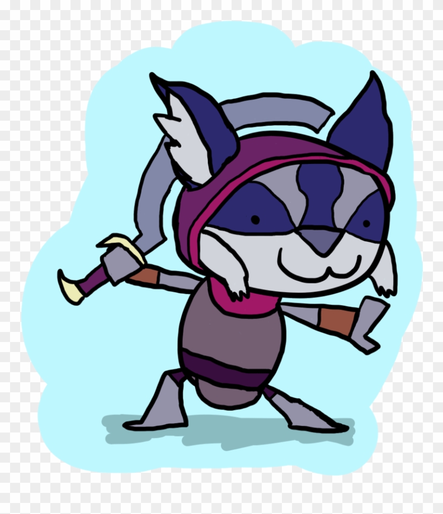 Lynx Asuri By Clunse - Brawlhalla Asuri Fan Art Clipart