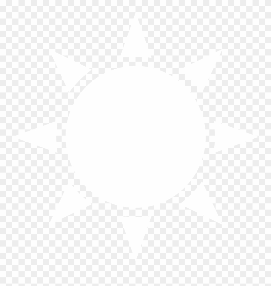 Solar Sales - Sun Icon White Png Clipart