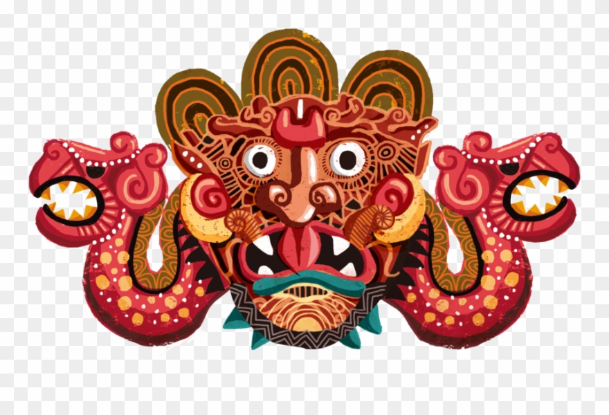 Mayan Clipart Mayan Mask - Illustration - Png Download