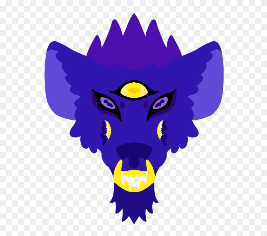 Wolf Face - Cartoon Clipart