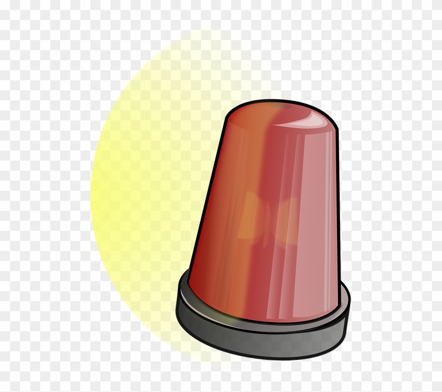 Ever Had You Laser Receiver Keep Going Off With No - Red Emergency Light Shower Curtain Clipart