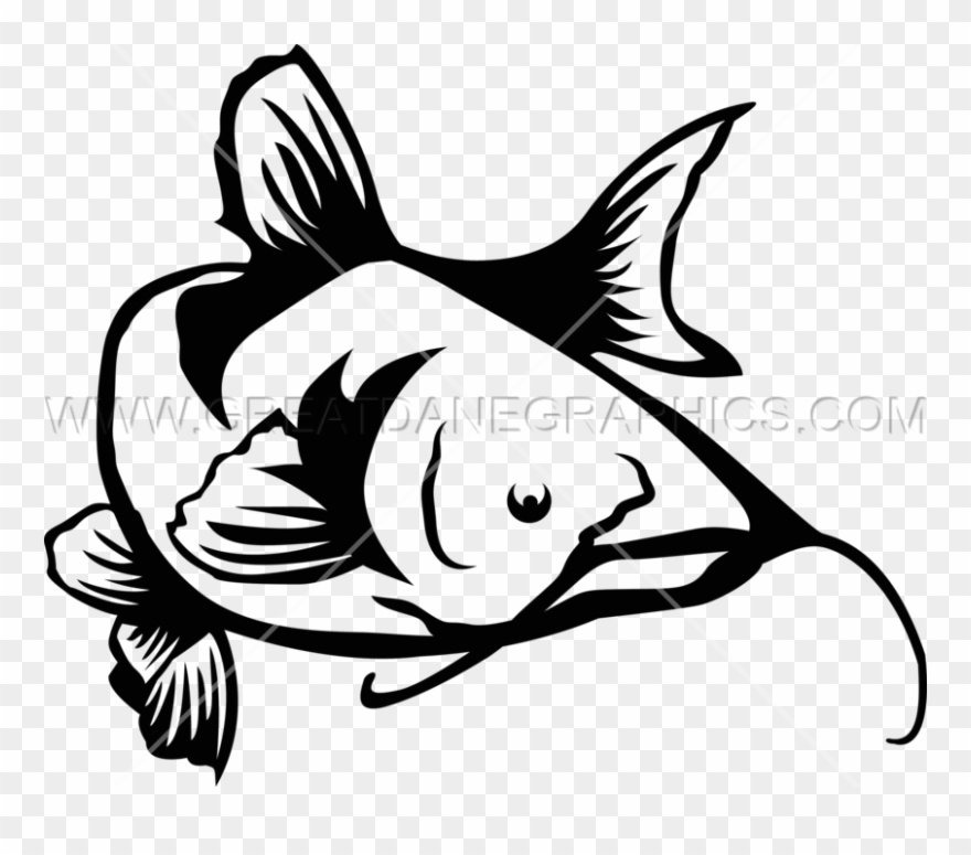 Jpg Royalty Free Swim Production Ready Artwork - Catfish Svg Clipart