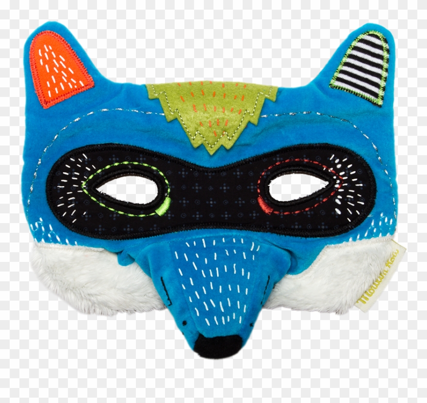 Filou The Wolf Mask - Wolf-maske Clipart