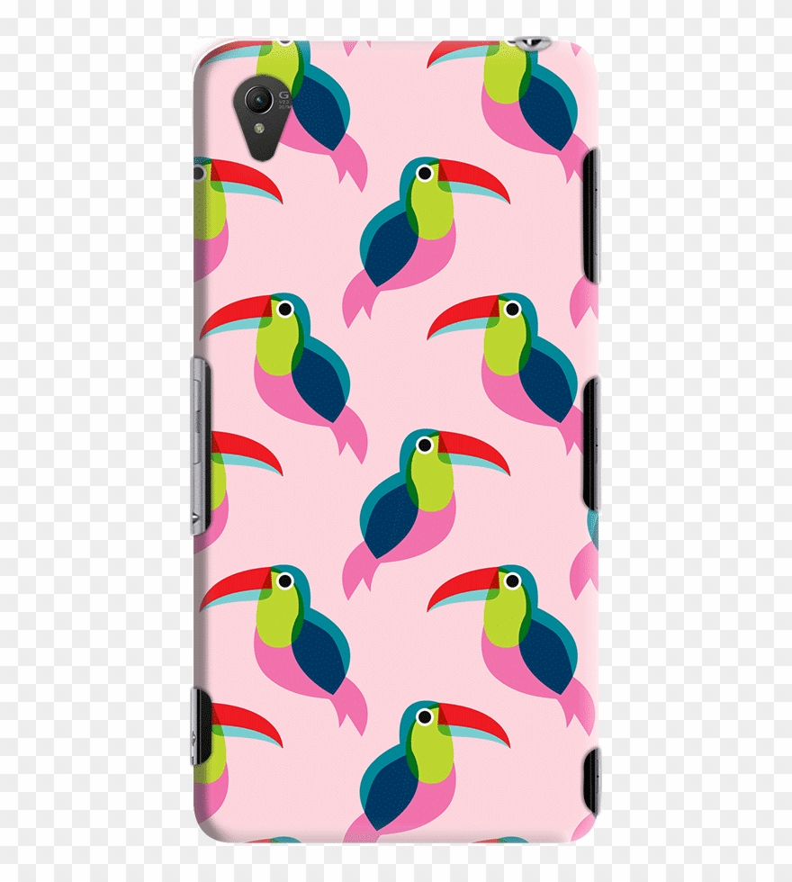 Dailyobjects Pink Toucan Case For Sony Xperia Z3 Buy - Cartoon Clipart