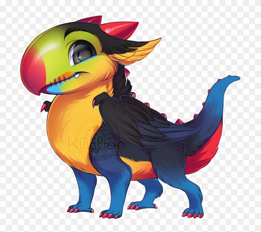 #5 Toucan Belonging To Crashley - Toucan Dragon Clipart