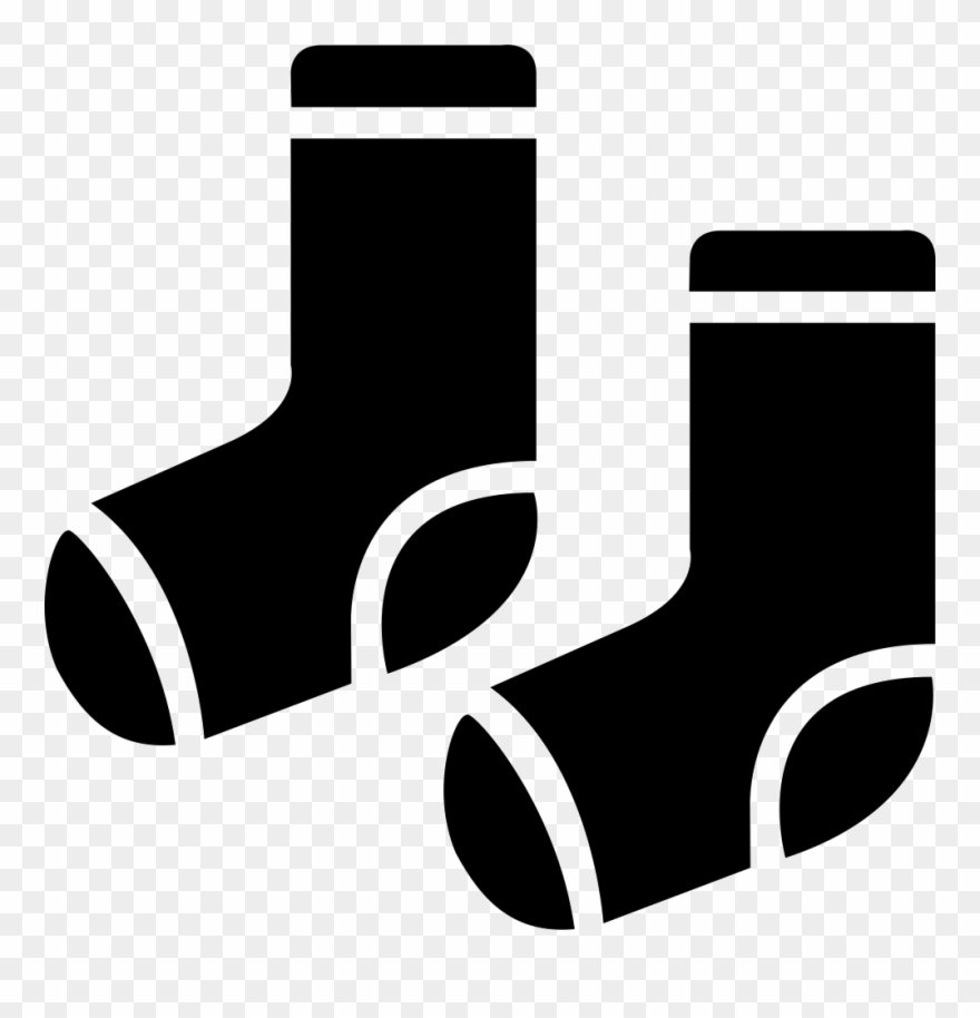 Image Download Png Icon Free Download Onlinewebfonts - Black Socks Vector Icon Clipart