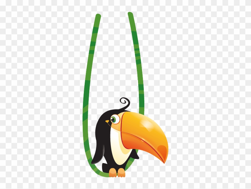 Toucan Clipart Bird Jungle - Png Birds Safari Clipart Transparent Png