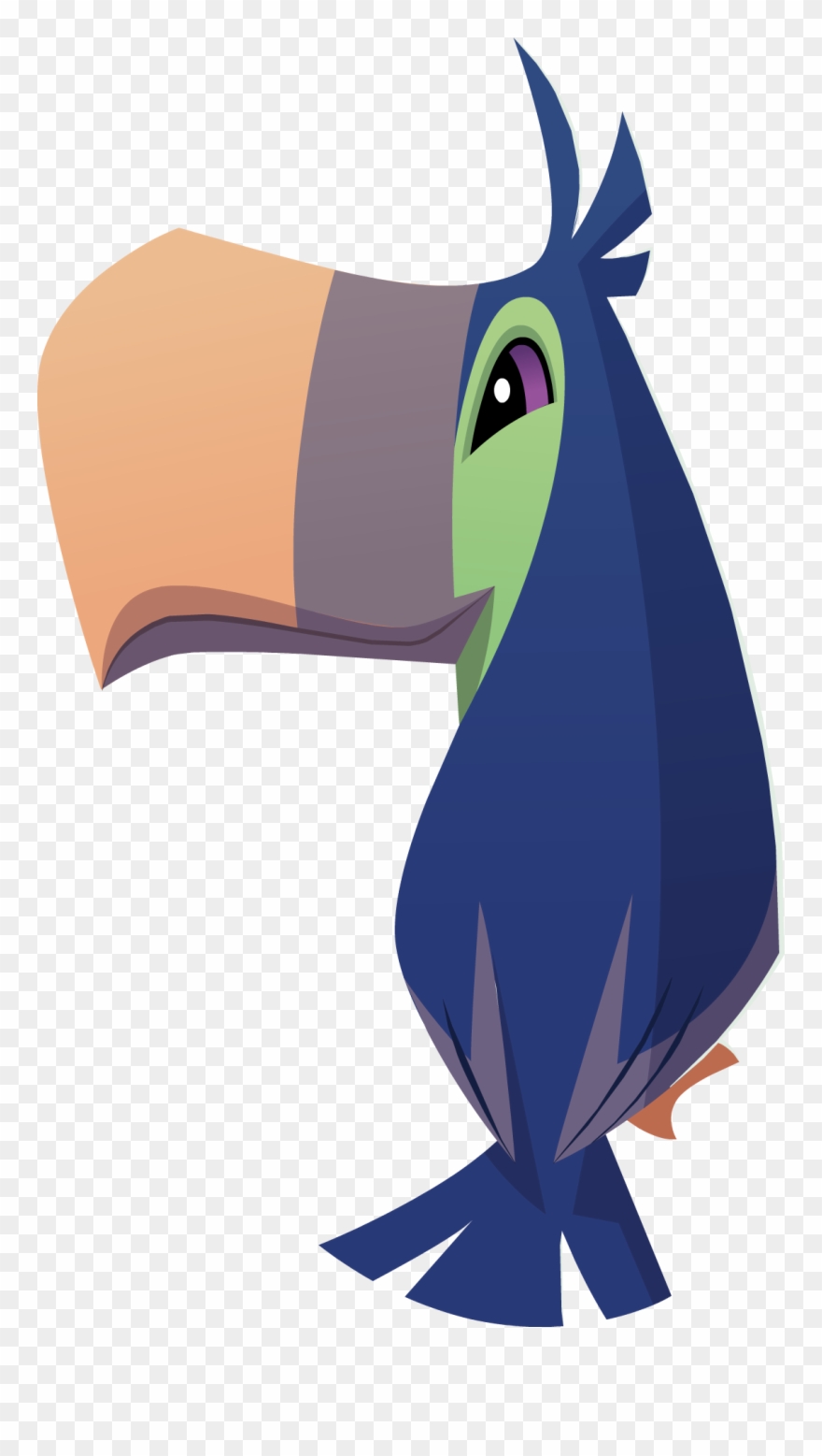 Toucan Clipart Blue - Animal Jam App Toucan - Png Download