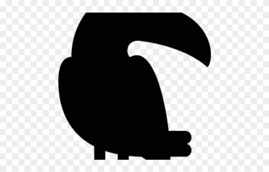 Toucan Clipart Silhouette - Icon - Png Download