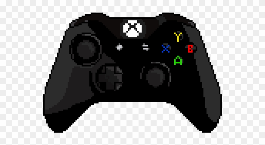 Controller Clipart Transparent Tumblr - Pixel Xbox One Controller - Png Download