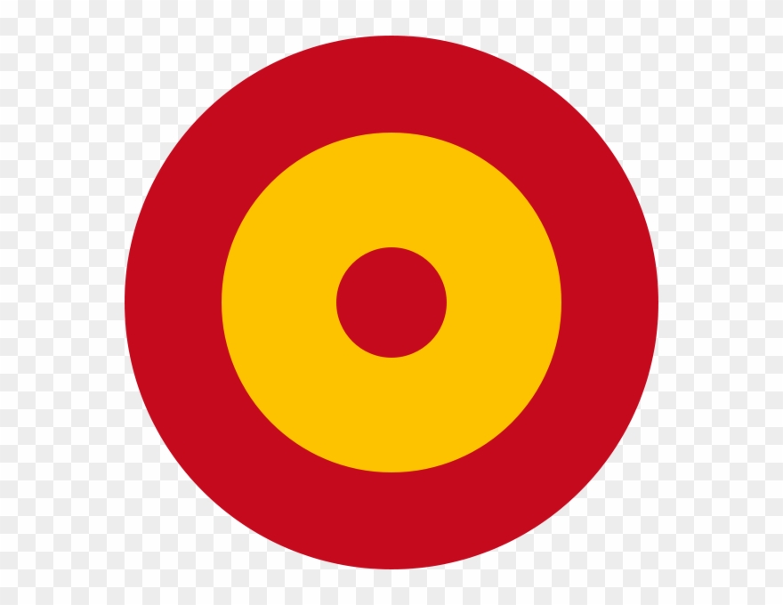 Roundel Of The Spanish Air Force - Spanish Air Force Logo Clipart