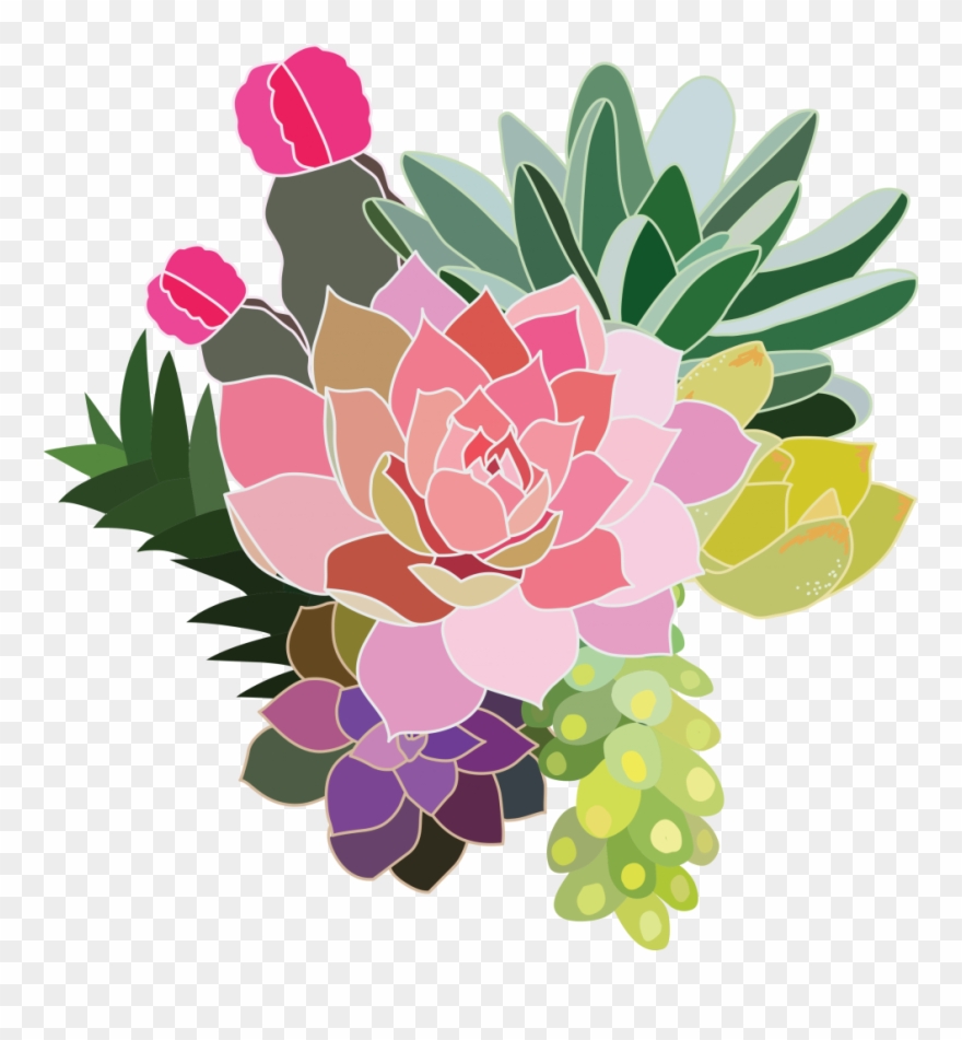 There Are Some Issues In The Arena Of American Political - Succulent Writing Utensils By Studio Oh! - Succulent Clipart