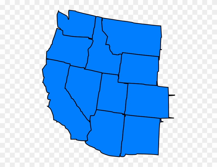 Western States Clip Art - Png Download