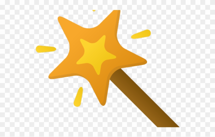 Magical Clipart Magic Wand - Icon - Png Download