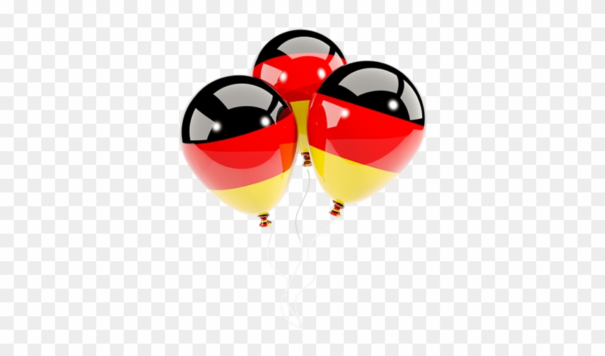 Illustration Of Flag Of Germany - Germany Flag Balloon Png Clipart