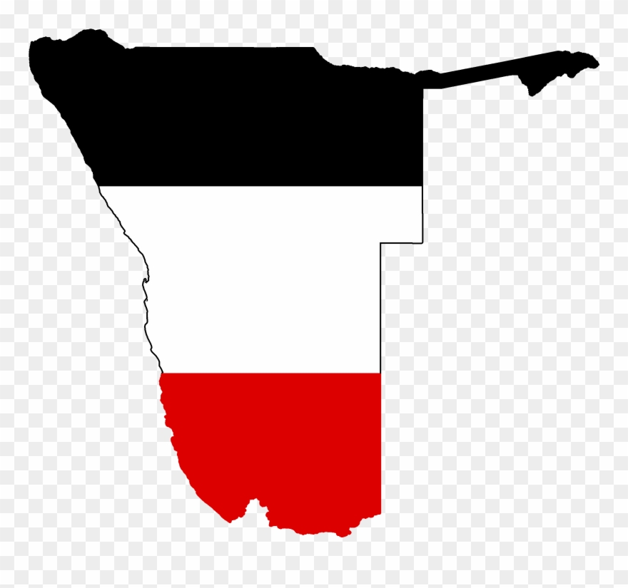 German Southwest Africa Deutsch-südwestafrika African - German Empire Flag Map Clipart