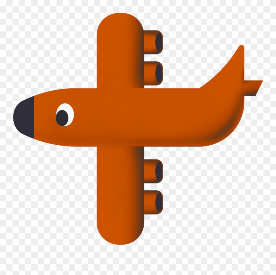 Dog Airplane Clipart