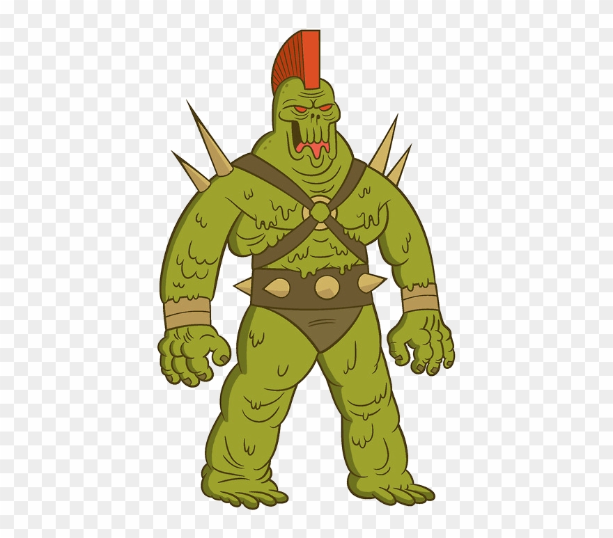 Green Alien Uncle Grandpa Clipart