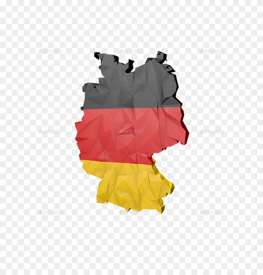 독일 지도 국기 Clipart Germany National Flag - National Flag - Png Download