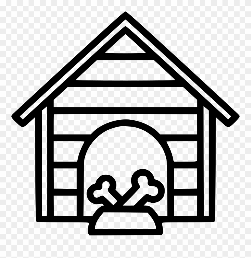 Dog House Svg Png - Dog House Vector Png Clipart