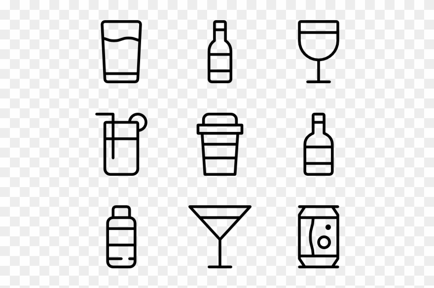 Drinks - Icon Clipart
