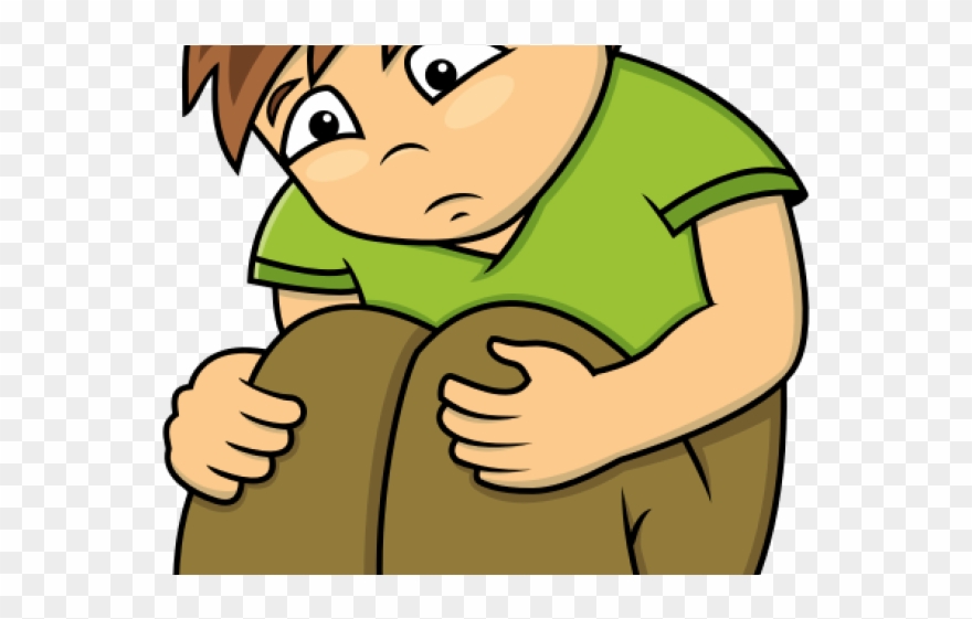Sadness Clipart Serious Boy - Sad Boy Png Sticker Transparent Png