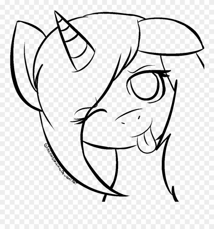 Jpg Library Download Acid Drawing Mouth - Mlp Base Tongue Out Clipart